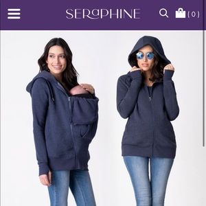 Seraphine maternity/babywearing hoodie